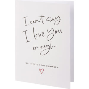 Greeting Card - I Love You