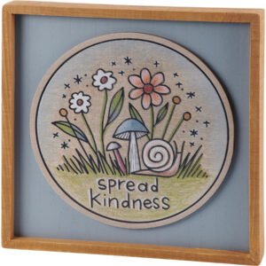 Inset Box Sign - Spread Kindness