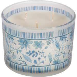 Jar Candle - Blue Florals