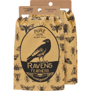 Kitchen Towel - Ravens Feathers
