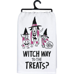 Kitchen Towel - Witch Way To Treats