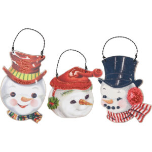 Ornament Set - Snowmen