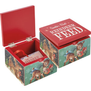 Hinged Box - Santa's Best Reindeer Feed