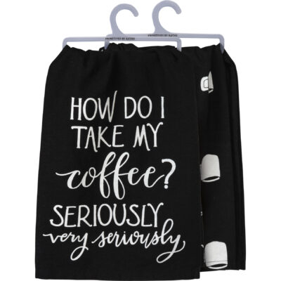 Kitchen Towel - Coffee Seriously
