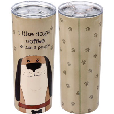 Coffee Tumbler - I Like Dogs