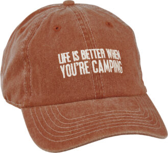 Baseball Cap - Life Is Better Camping