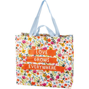 Market Tote - Love Grows
