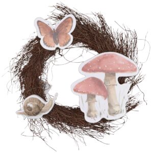 Mushroom Wreath Insert Set