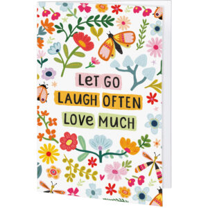 Laugh Often Greeting Card