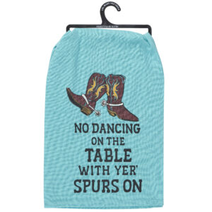 No Dancing Kitchen Towel