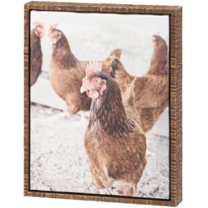 Chickens Canvas Wall Art