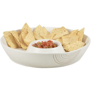 Chip And Dip Serving Bowl