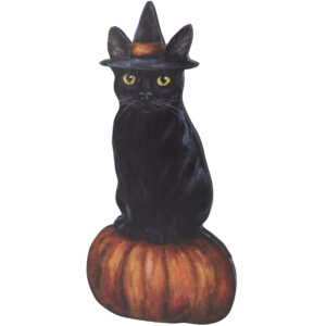Halloween Cat Porch Leaner