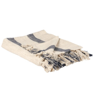 Blue Stripe Throw