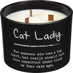 Cat Lady Poetry Candle