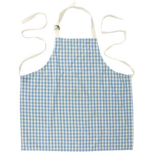 Blue Gingham Apron