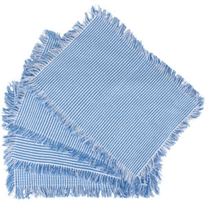Blue Stripe Placemat Set